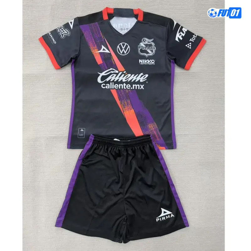 Camiseta Puebla Away 2025/2026 Niño
