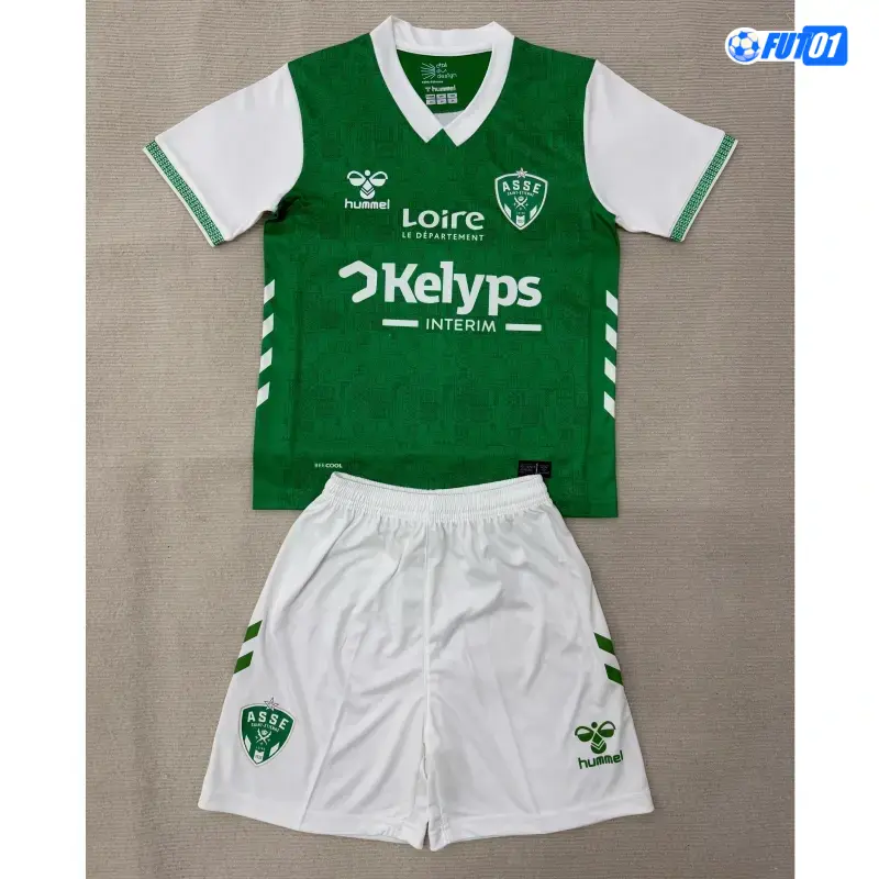 Camiseta Saint-Étienne Home 2025/2026 Niño
