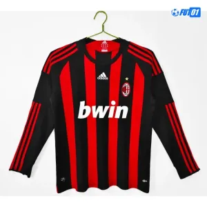 Camiseta AC Milan Home 2008/09 Retro ML