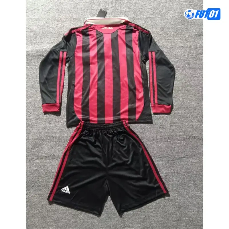 Camiseta AC Milan Home 2009/10 Retro Niño ML