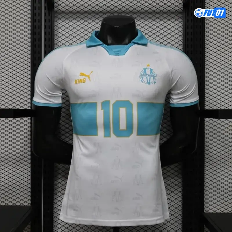 Camiseta 10 Olympique Marsella 2026/2027 Retro Versión Jugador