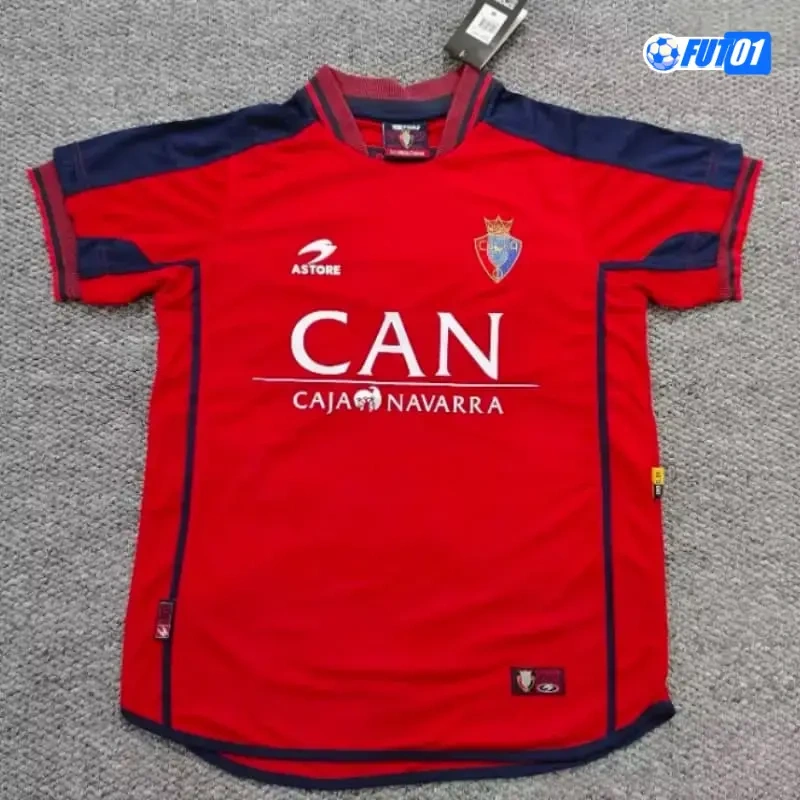 Camiseta Osasuna Home 2000/02 Retro