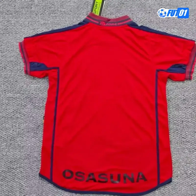 Camiseta Osasuna Home 2000/02 Retro