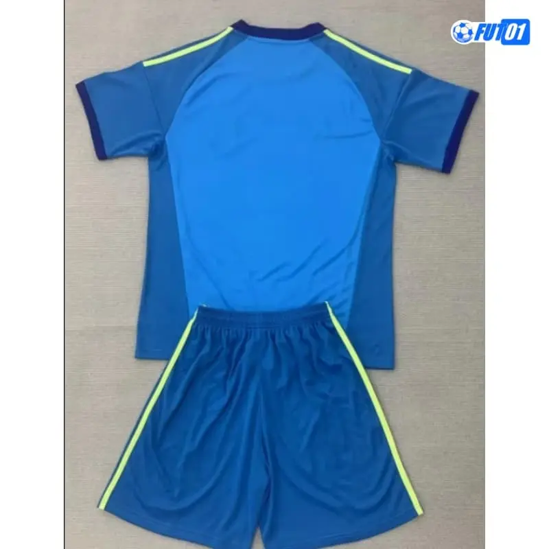 Camiseta de Portero España Mundial 2026 Niño Azul