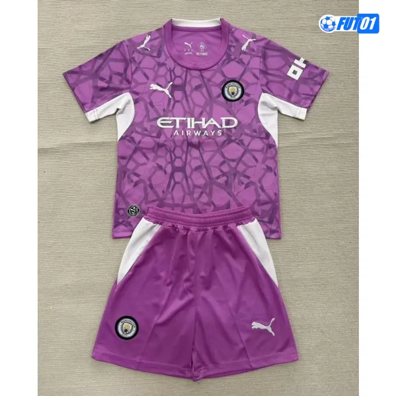 Camiseta de Portero Manchester City 2026/2027 Niño Rosa