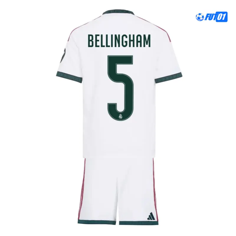Camiseta BELLINGHAM 5 Real Madrid Home 2026/2027 Niño con Parche HP