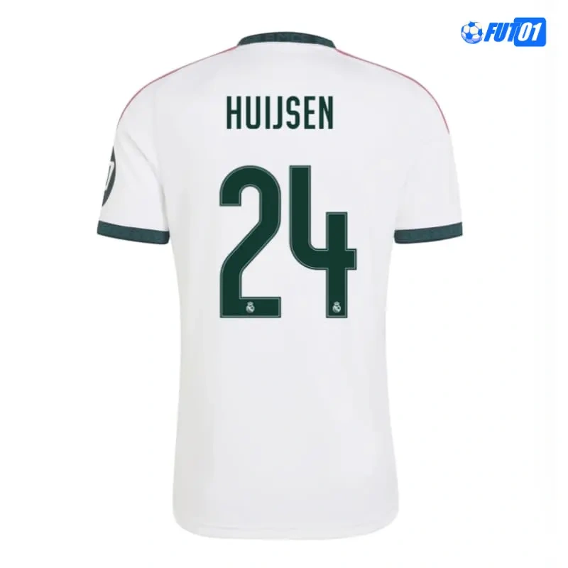 Camiseta HUIJSEN 24 Real Madrid Home 2026/2027 con Parche HP