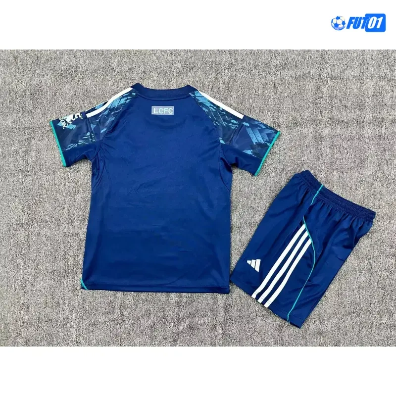 Camiseta Leicester City Away 2025/2026 Niño