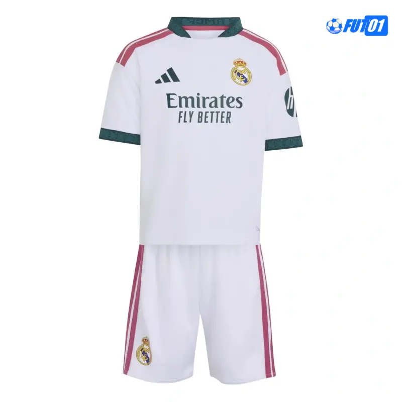 Camiseta MBAPPÉ 10 Real Madrid Home 2026/2027 Niño con Parche HP