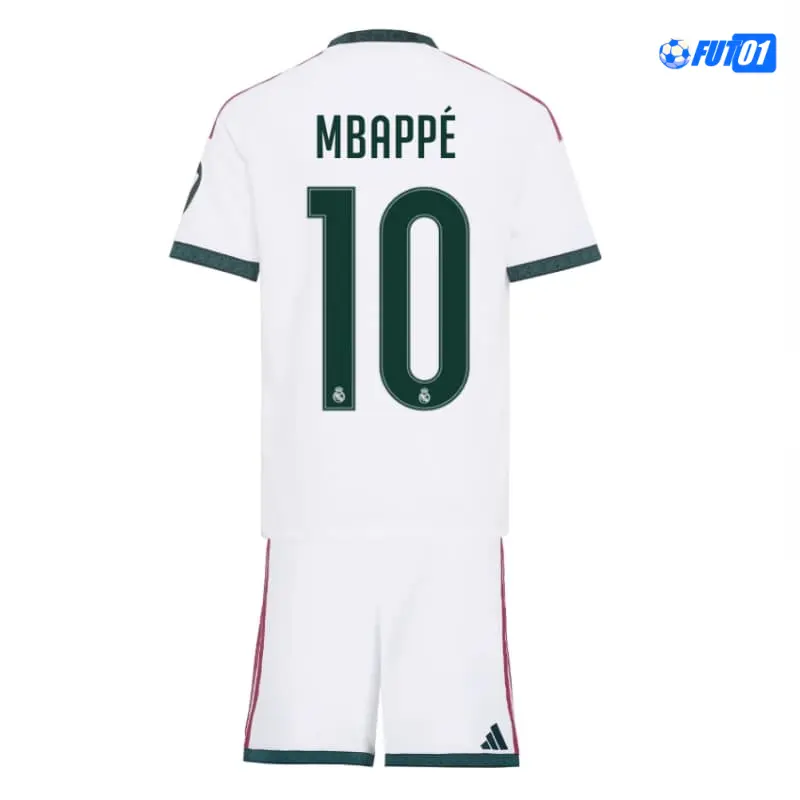 Camiseta MBAPPÉ 10 Real Madrid Home 2026/2027 Niño con Parche HP