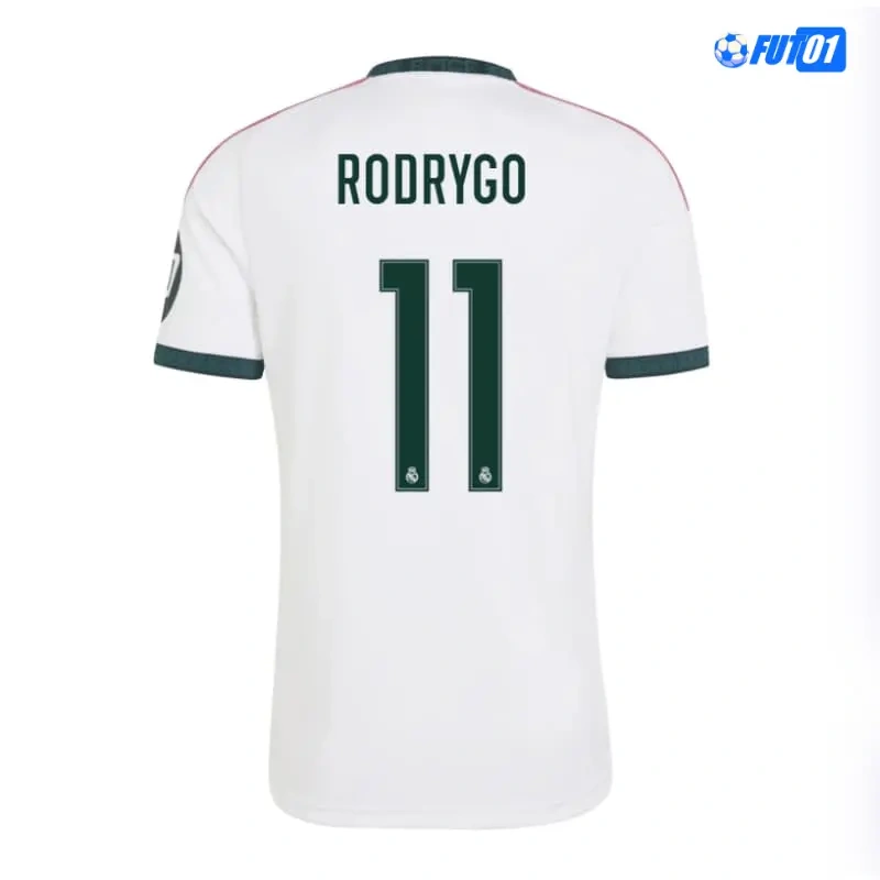 Camiseta RODRYGO 11 Real Madrid Home 2026/2027 con Parche HP