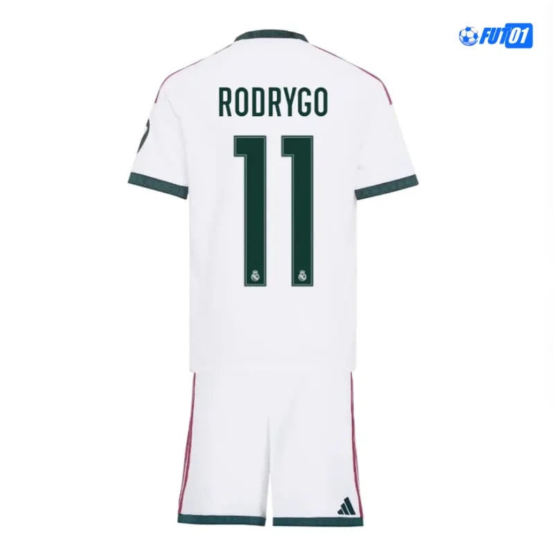 Camiseta RODRYGO 11 Real Madrid Home 2026/2027 Niño con Parche HP