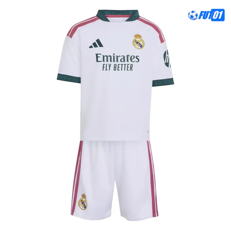 Camiseta VINI JR. 7 Real Madrid Home 2026/2027 Niño con Parche HP