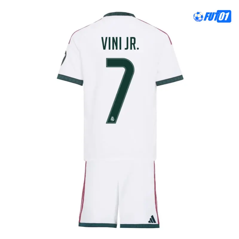 Camiseta VINI JR. 7 Real Madrid Home 2026/2027 Niño con Parche HP