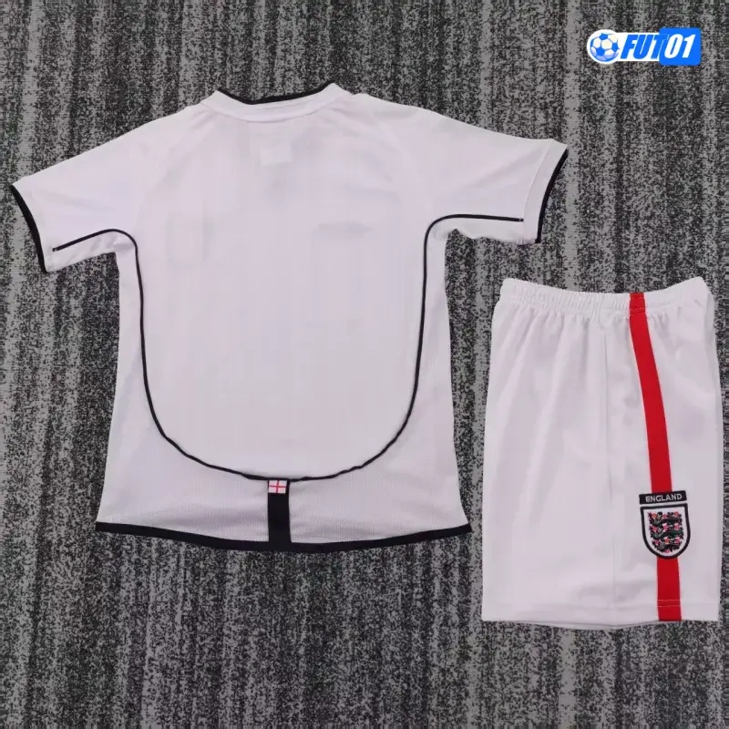 Camiseta Inglaterra Home 2002 Retro Niño