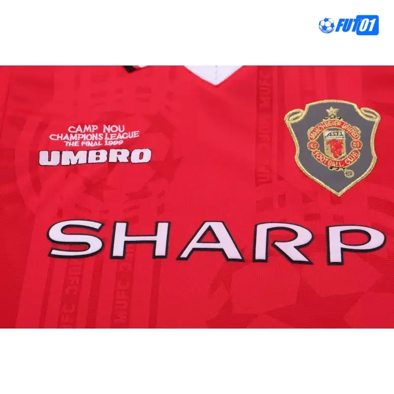Camiseta Manchester United Home 1999/00 Retro Niño