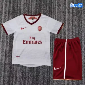 Camiseta Arsenal Away 2007/08 Retro Niño