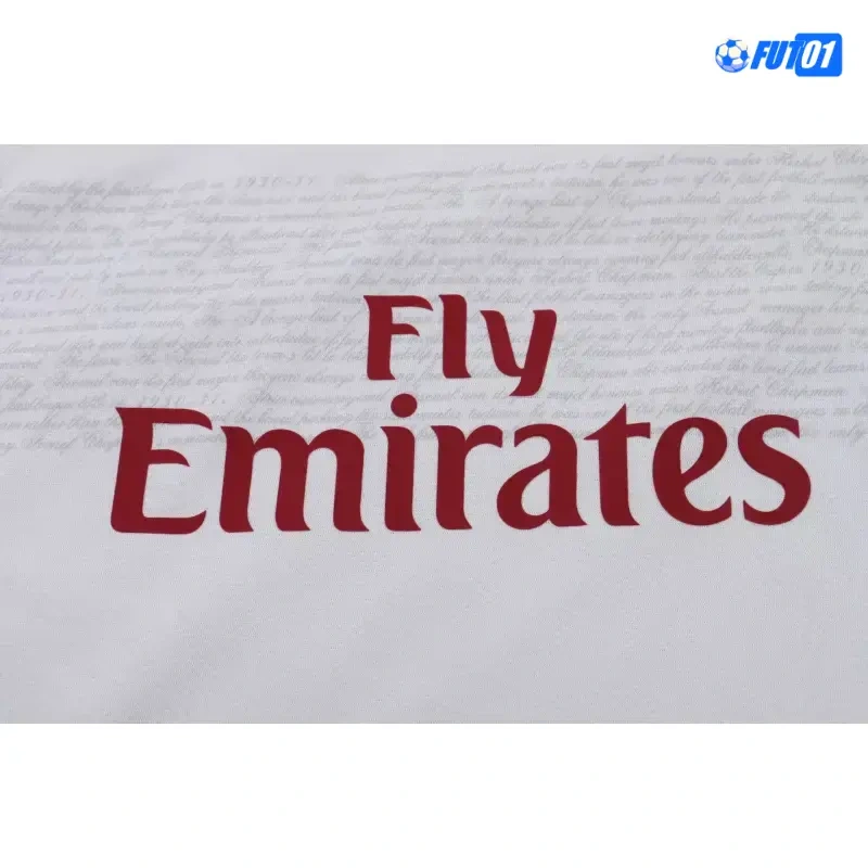 Camiseta Arsenal Away 2007/08 Retro Niño