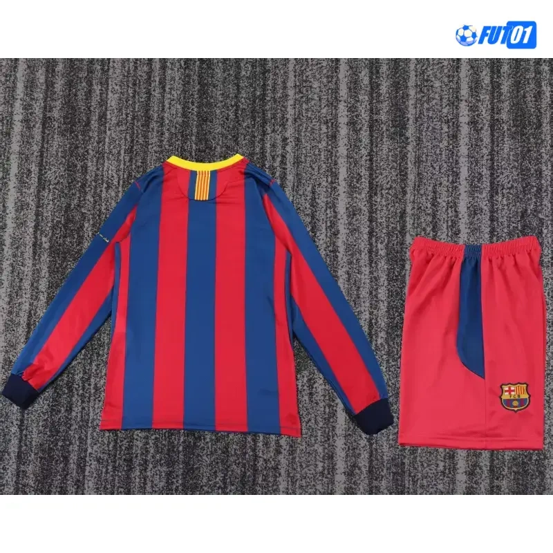 Camiseta Barcelona Home 2010/11 Retro Niño ML