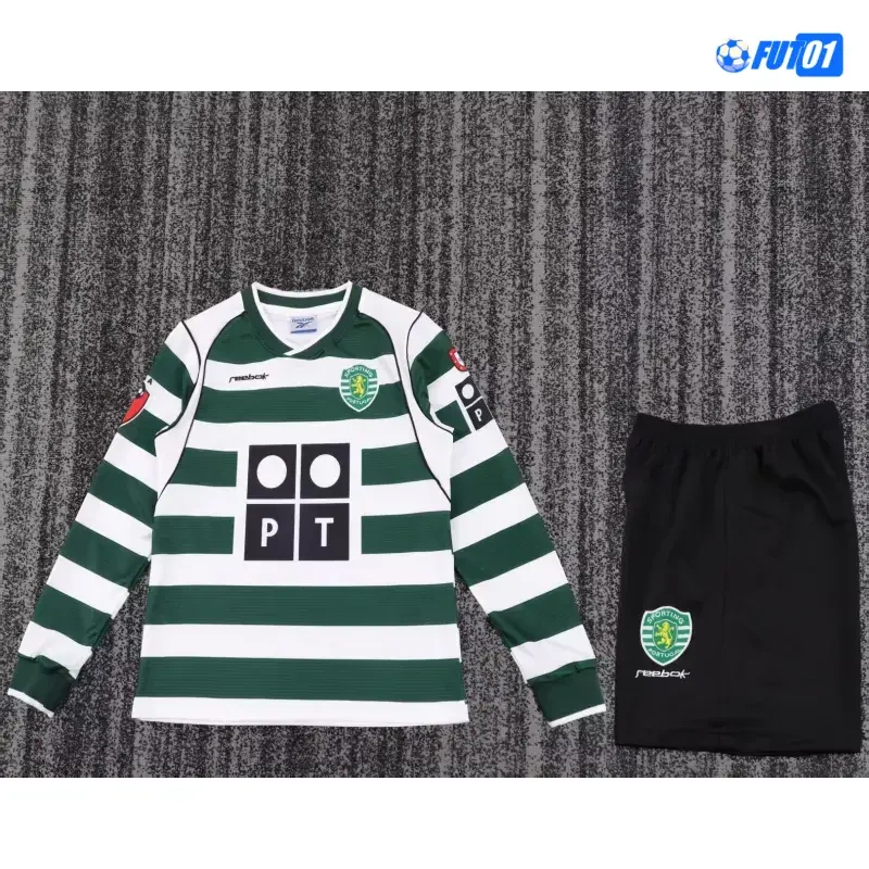Camiseta Lisboa Home 2001/03 Retro Niño ML