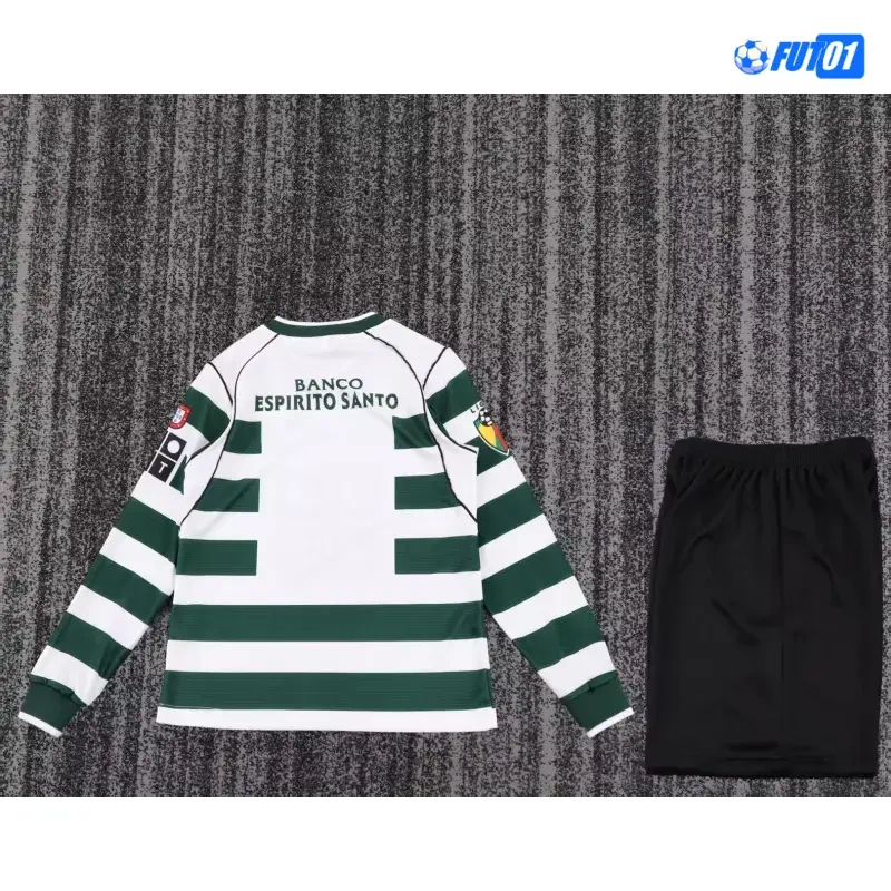 Camiseta Lisboa Home 2001/03 Retro Niño ML