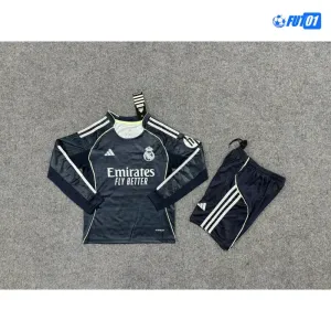 Camiseta Real Madrid Away 2025/2026 Niño ML con Parche HP