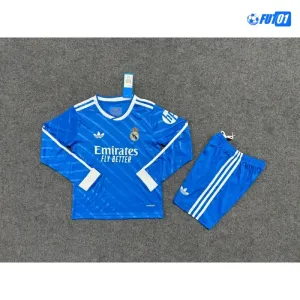 Camiseta Real Madrid Third 2025/2026 Niño ML con Parche HP