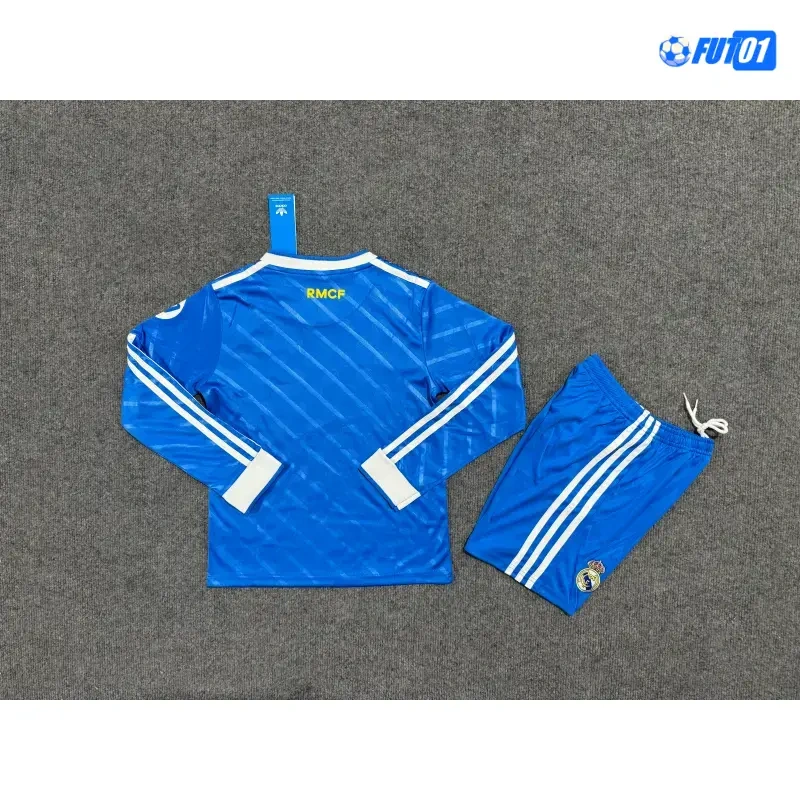 Camiseta Real Madrid Third 2025/2026 Niño ML con Parche HP