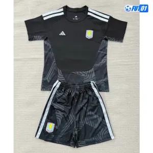 Camiseta de Portero Aston Villa 2026/2027 Niño Negro