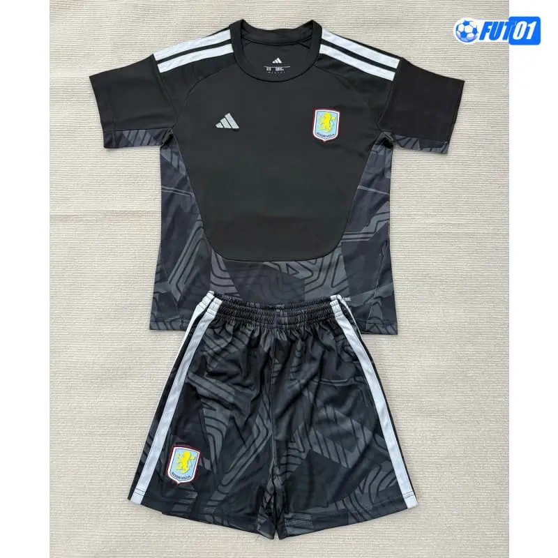 Camiseta de Portero Aston Villa 2026/2027 Niño Negro
