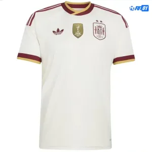 Camiseta España Away Mundial 2026 2 Estrellas con FIFA2026