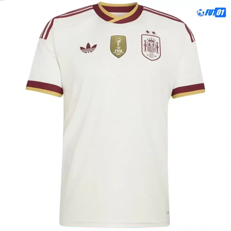 Camiseta España Away Mundial 2026 2 Estrellas con FIFA2026