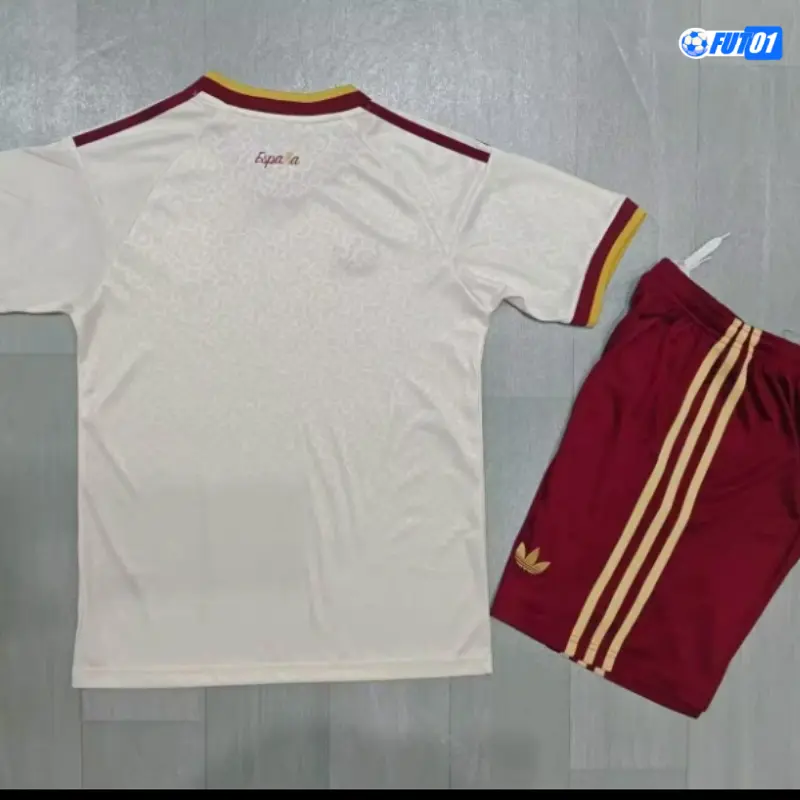 Camiseta España Away Mundial 2026 Niño 2 Estrellas con FIFA2026