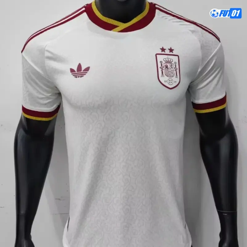Camiseta España Away Mundial 2026 Versión Jugador 2 Estrellas con FIFA2026