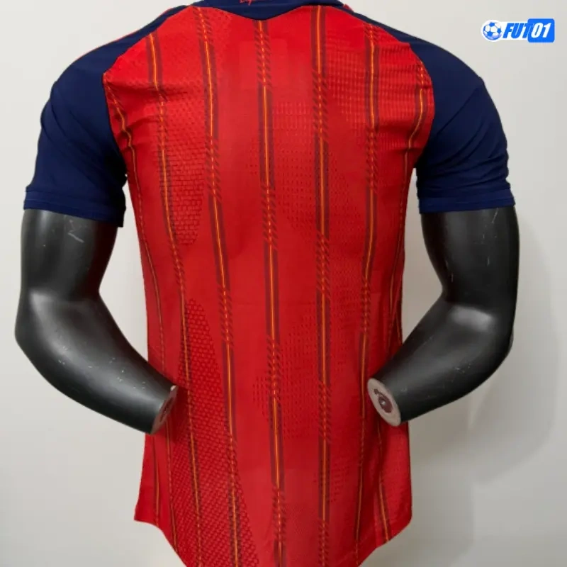 Camiseta España Home Mundial 2026 Versión Jugador 2 Estrellas con FIFA2026