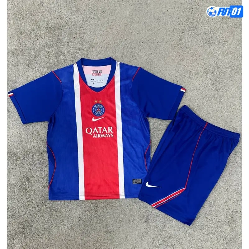 Camiseta PSG Home 2026/2027 con dos Estrellas Niño