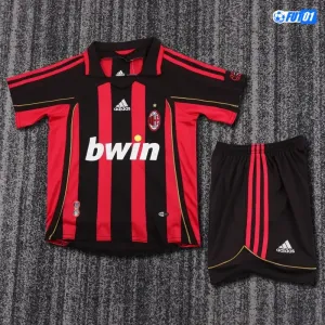 Camiseta MALDINI 3 AC Milan Home 2006/07 Retro Niño