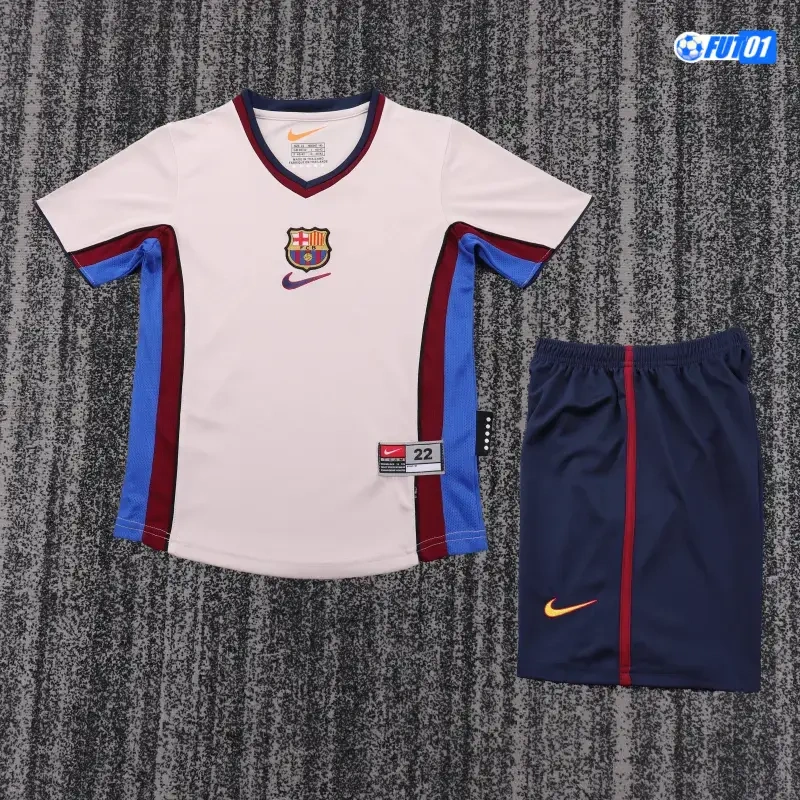 Camiseta Barcelona Away 1998/99 Retro Niño