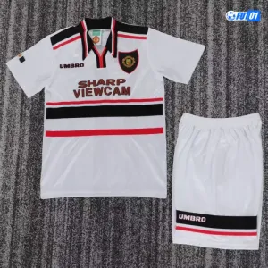 Camiseta Manchester United Away 1998/99 Retro Niño