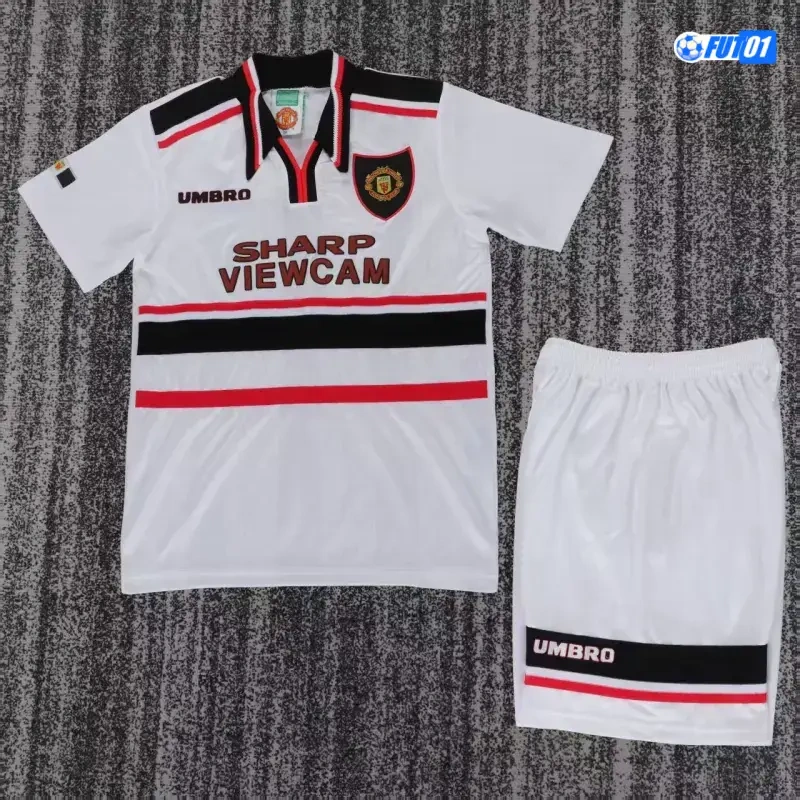 Camiseta Manchester United Away 1998/99 Retro Niño
