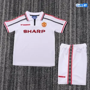 Camiseta Manchester United Edición Conmemorativa 1998/99 Retro Niño
