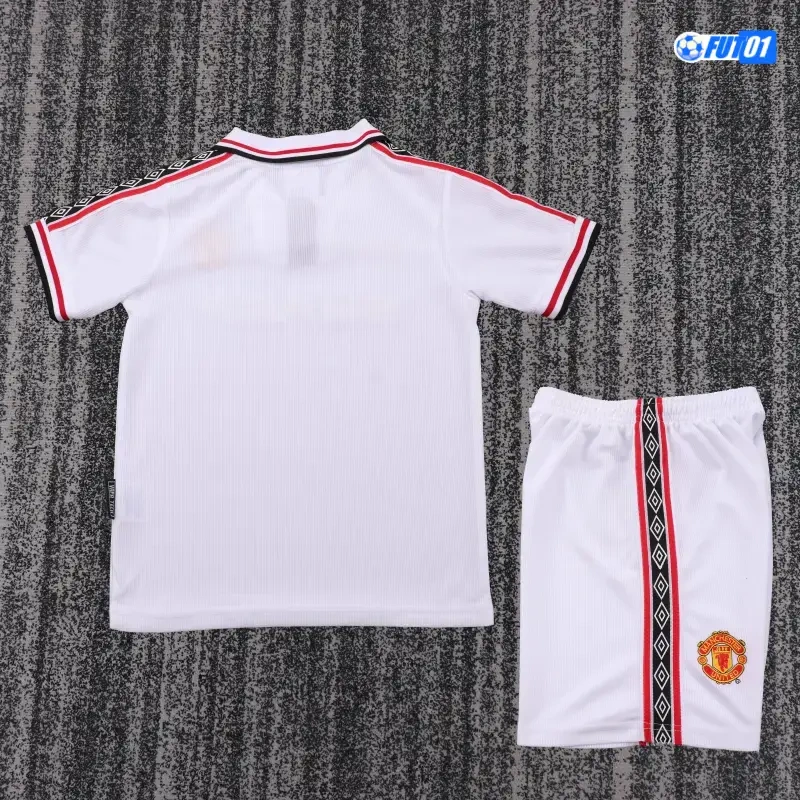 Camiseta Manchester United Edición Conmemorativa 1998/99 Retro Niño