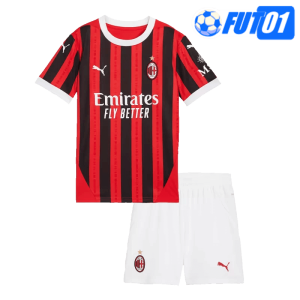 Camiseta AC Milan Home 2024/2025 Niño