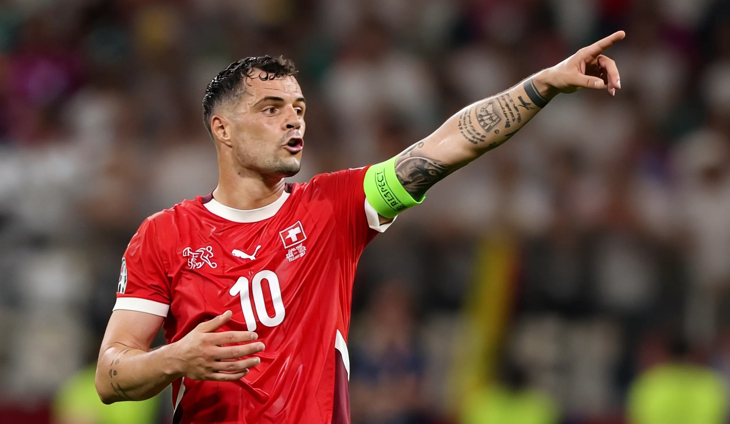 Granit Xhaka, capitán de Suiza para la Copa Mundial de la FIFA 2026.