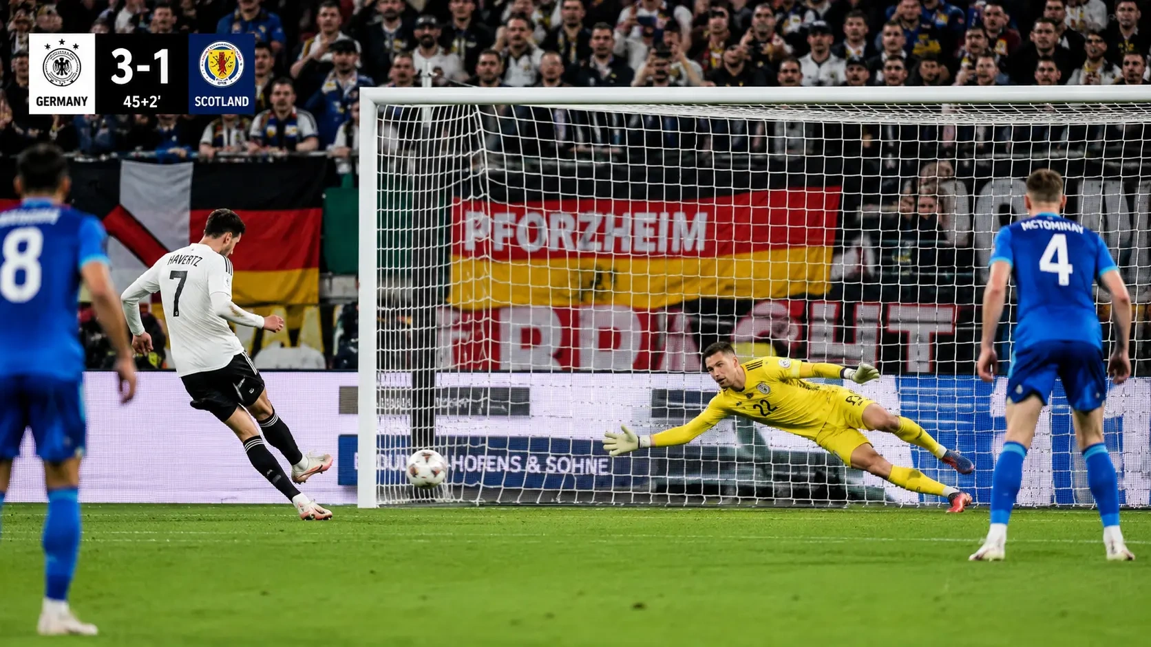 El penalti de Kai Havertz.