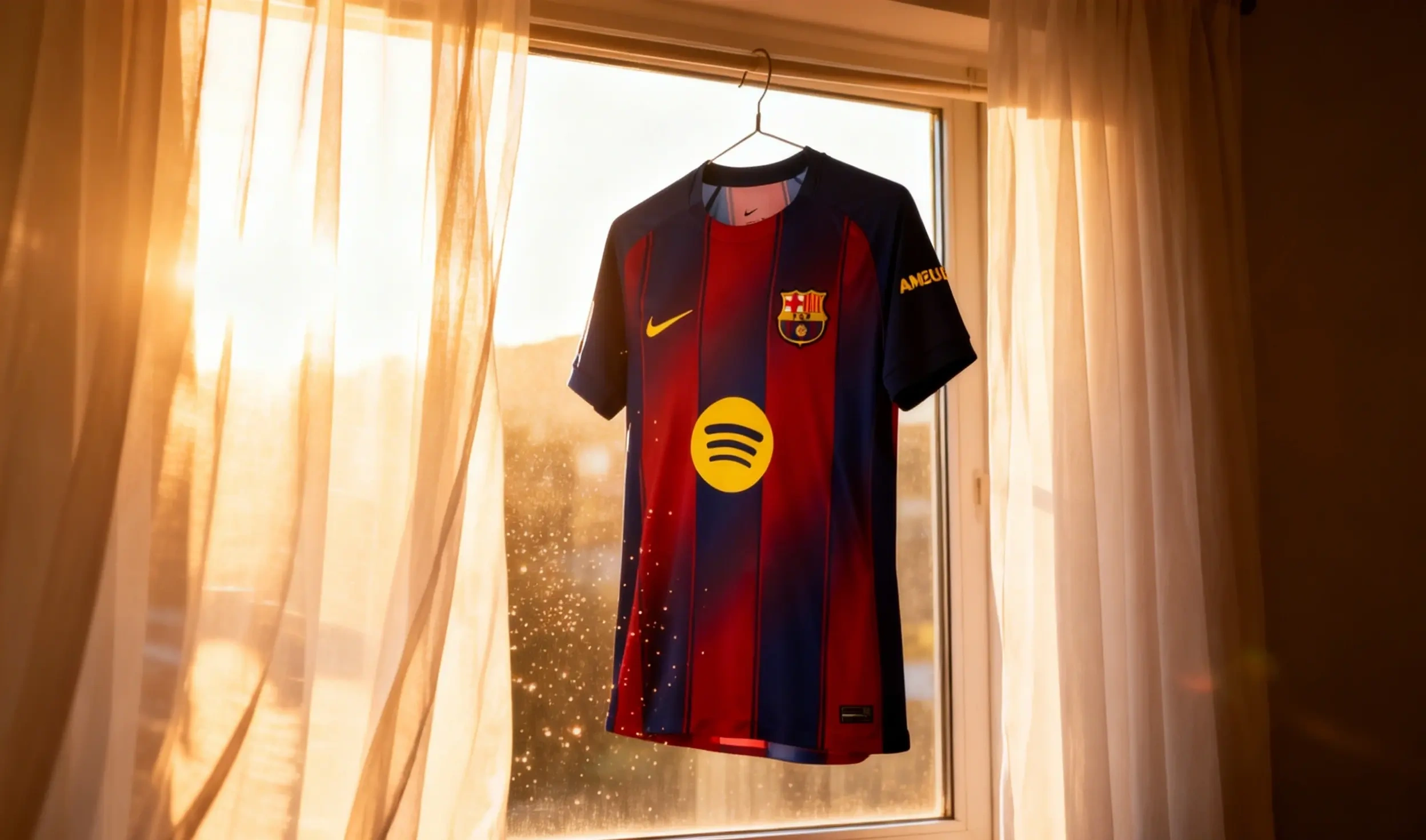 La camiseta de local del Barça campeón 2025-26.