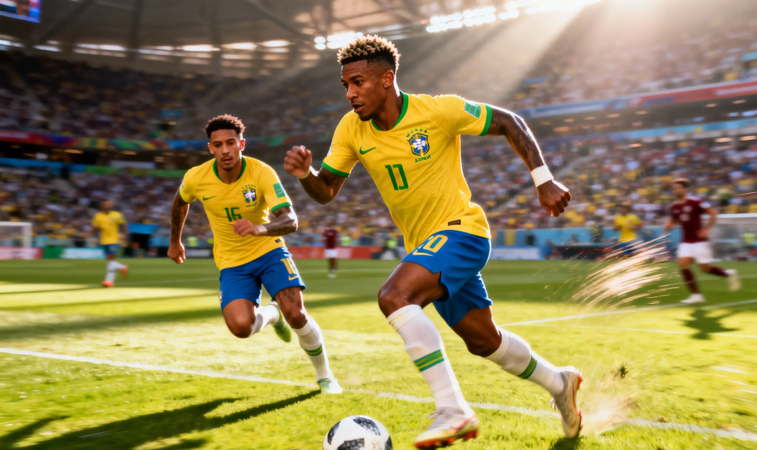 Vinícius y Rodrygo lideran el ataque brasileño con defensa débil.