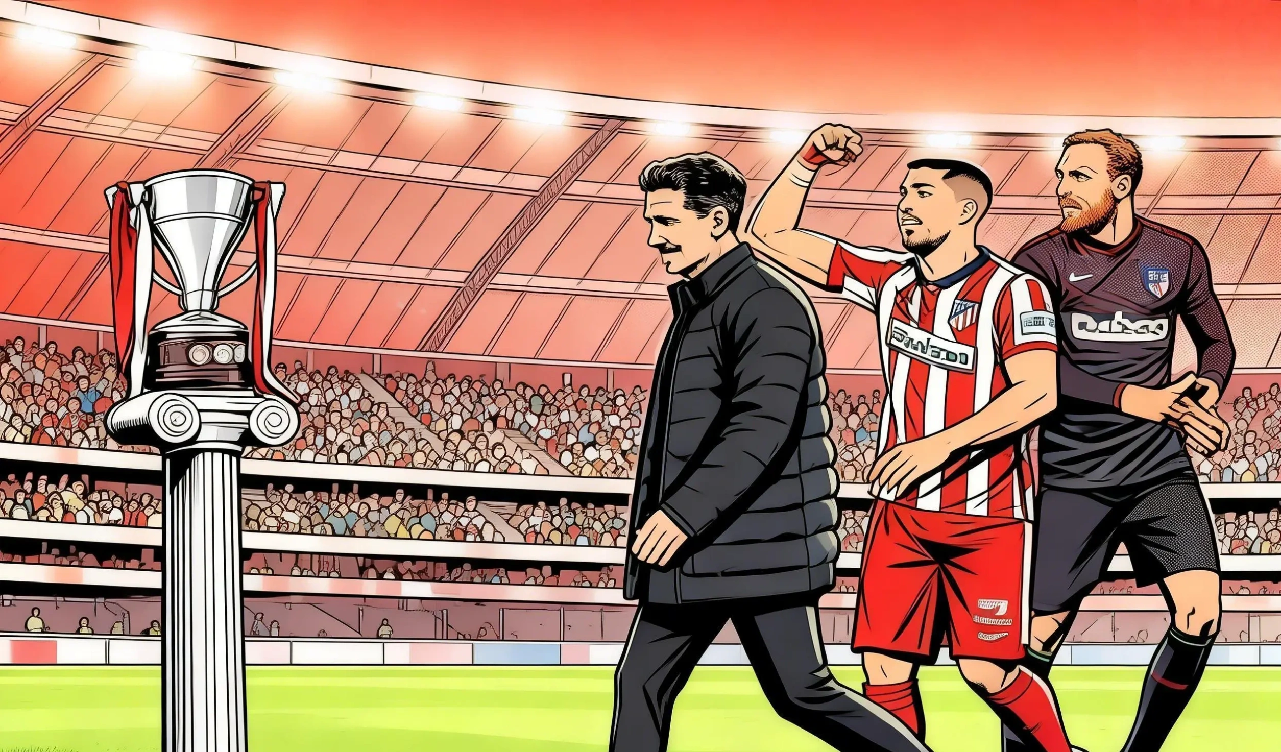 El Atlético de Madrid tiene 11 títulos de LaLiga y 10 Copas del Rey.