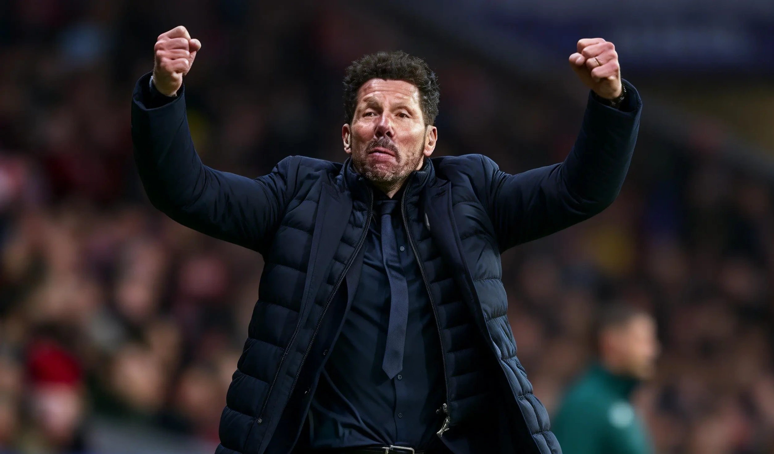 Diego Simeone dirige al Atlético de Madrid.