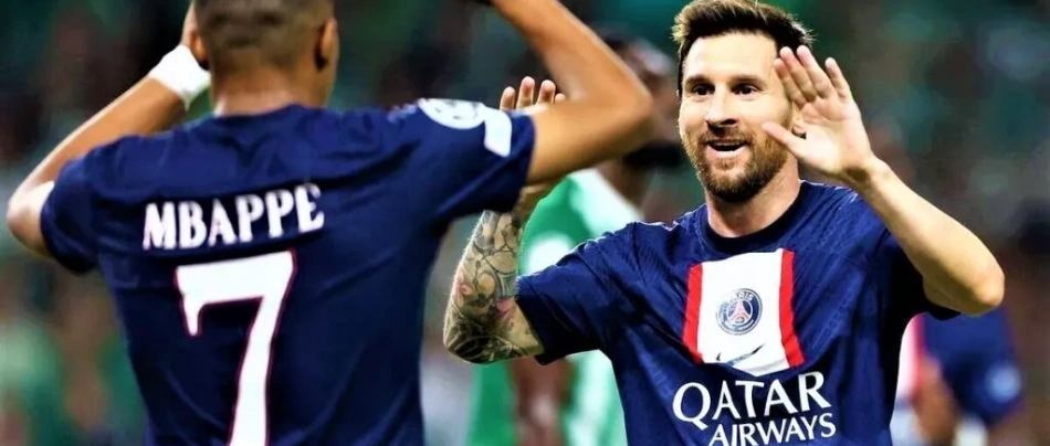 camisetas de Messi y Mbappé camisetas de Messi y Mbappé